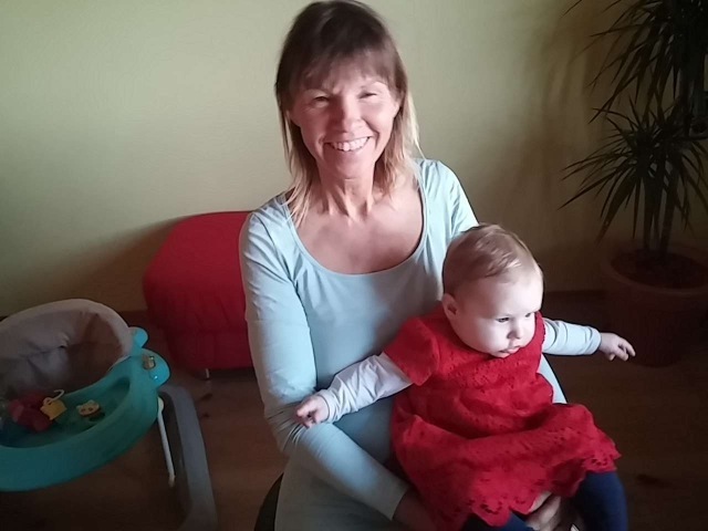 Margit mit Zoey Margit mit Zoey