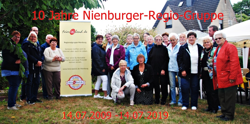 10 Jahre Regio-Gruppe-Nienburg 10 Jahre Regio-Gruppe-Nienburg