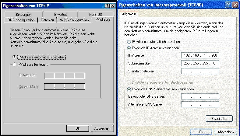 IP-Adressen IP-Adressen