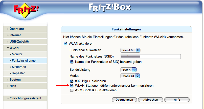 Fritzbox Fritzbox