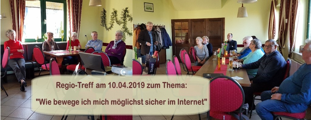 Regio-Treff am 10.04.2019 Regio-Treff am 10.04.2019