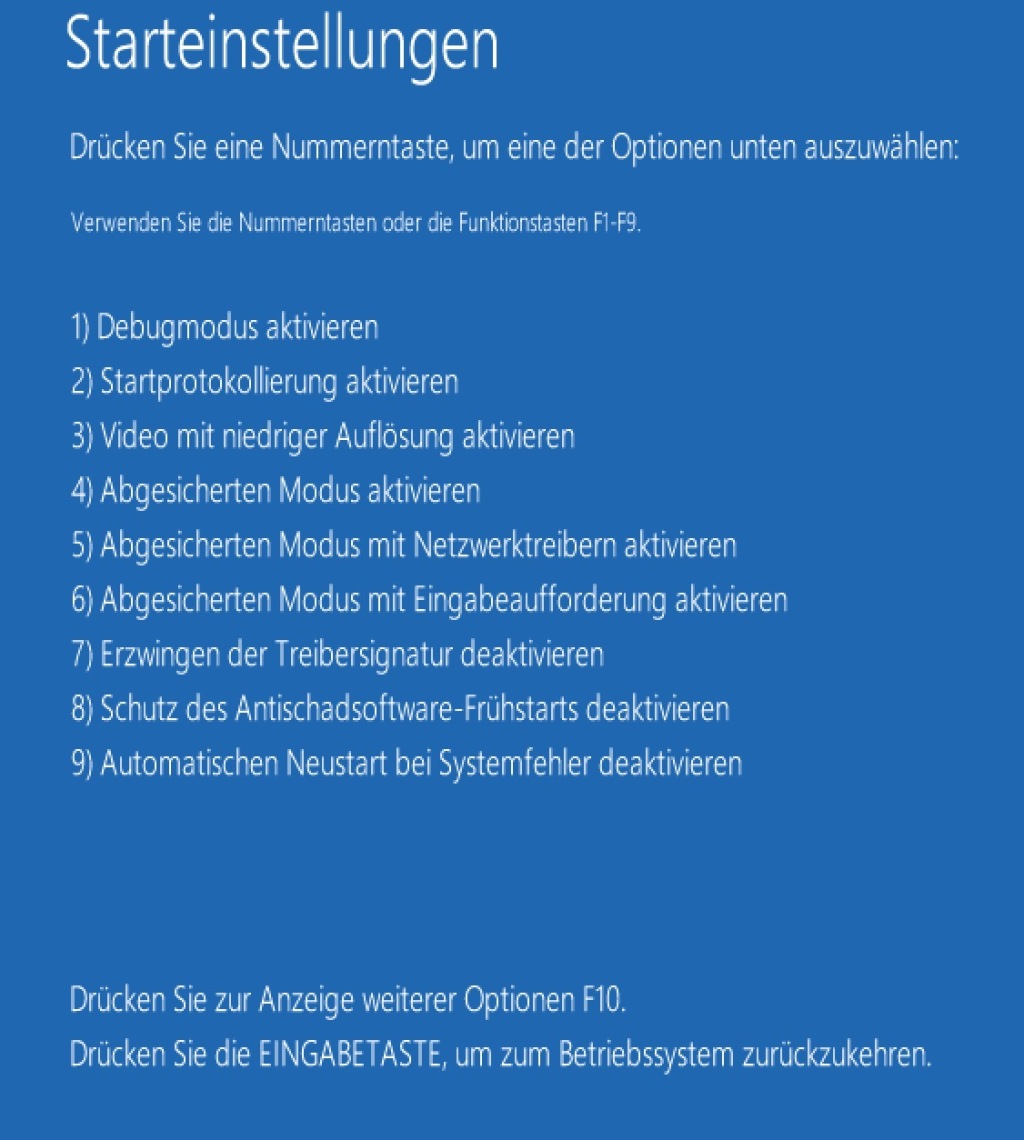 Abgesicherter Modus Reparatur Und Mehr Windows Tipps