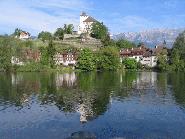Schloss Werdenberg îm August Schloss Werdenberg îm August