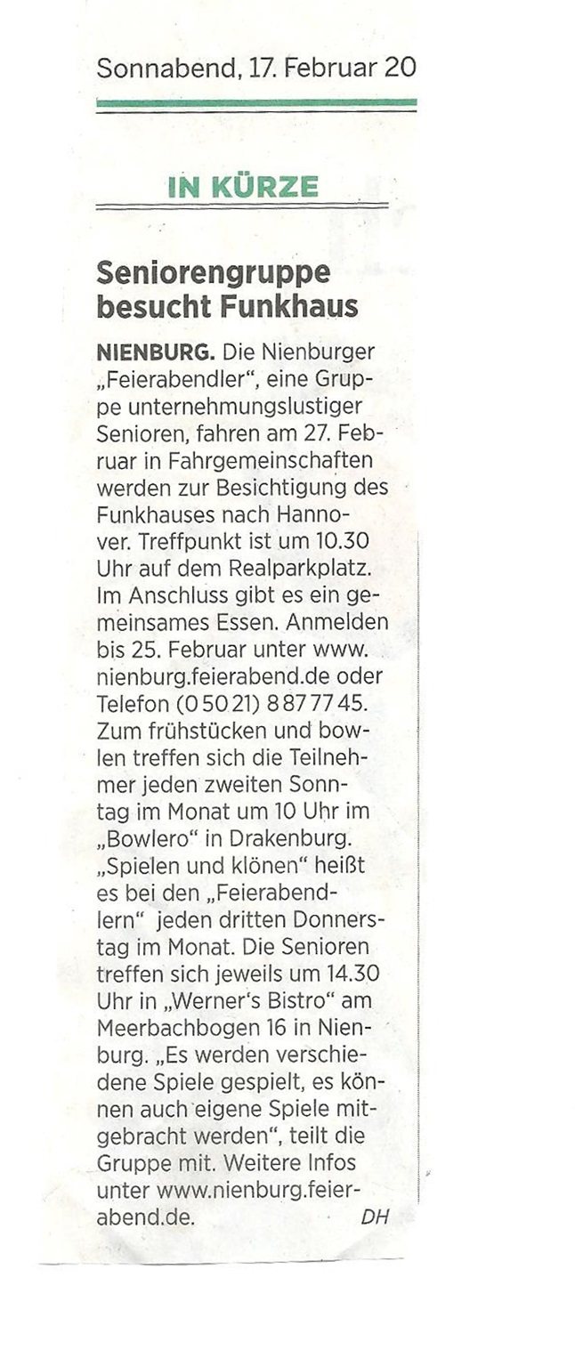 Harke 17.02.2018 Harke 17.02.2018