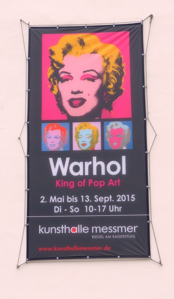 Andy Warhol in Riegel Andy Warhol in Riegel