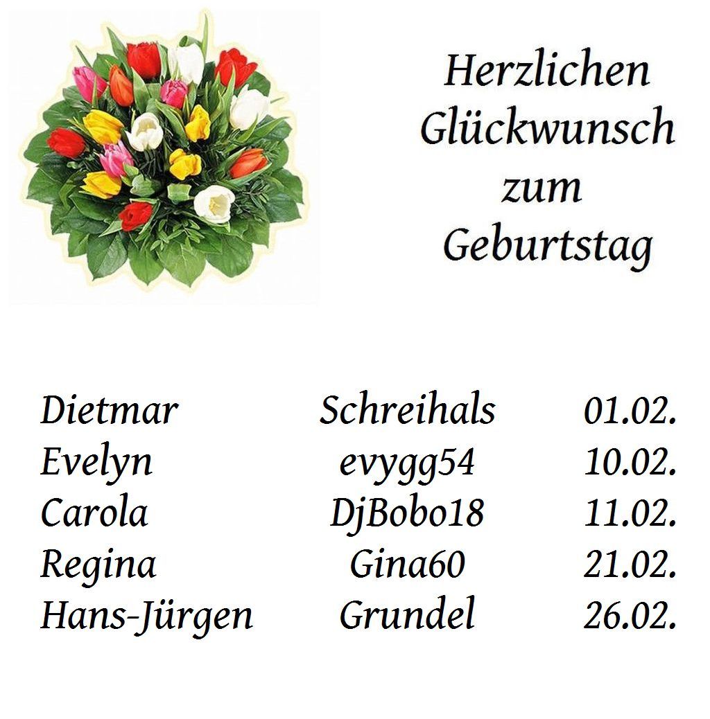 Geb. Februar Geb. Februar