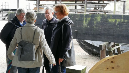 in der Bootswerft in der Bootswerft