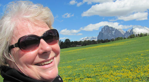 Ilona auf der Seiser Alm © Mitglied