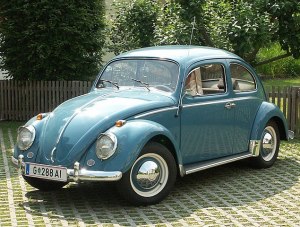Golfblauer VW Käfer 1961 Golfblauer VW Käfer 1961
