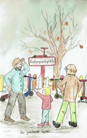 Rollerparkplatz Rollerparkplatz