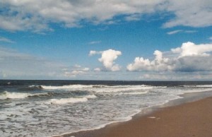 Strand und Meer bei schönem Wett Strand und Meer bei schönem Wett