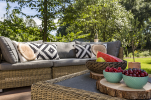 Loungemöbel im Garten Loungemöbel im Garten