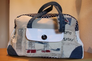 selbst genähte Tasche selbst genähte Tasche