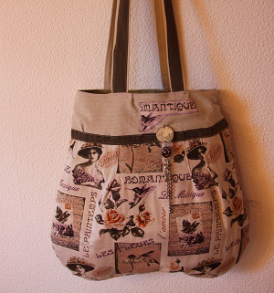 selbsgenähte Handtasche selbsgenähte Handtasche