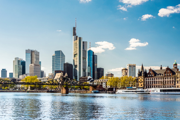 Stadtansicht Frankfurts Stadtansicht Frankfurts