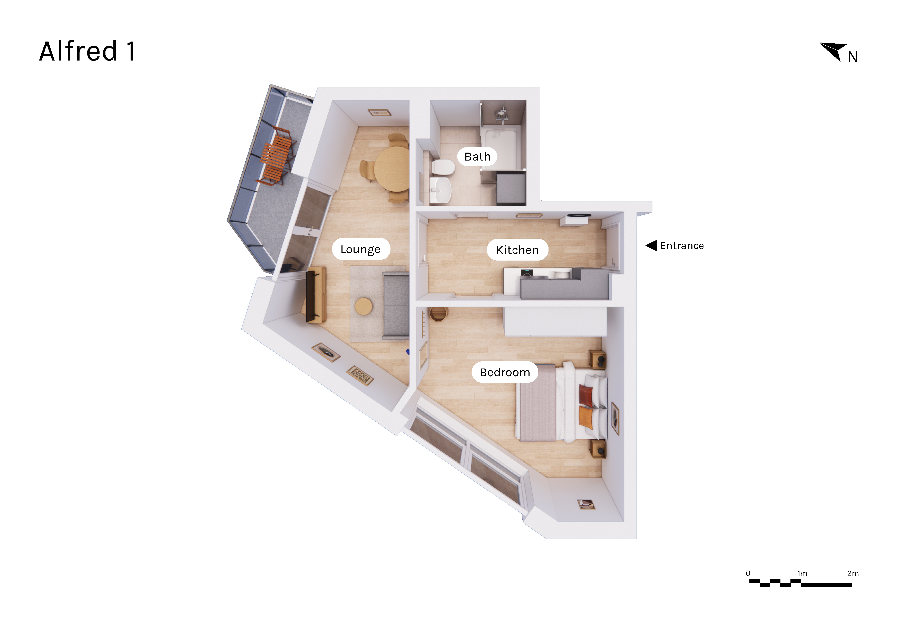 Wohnungsgrundriss