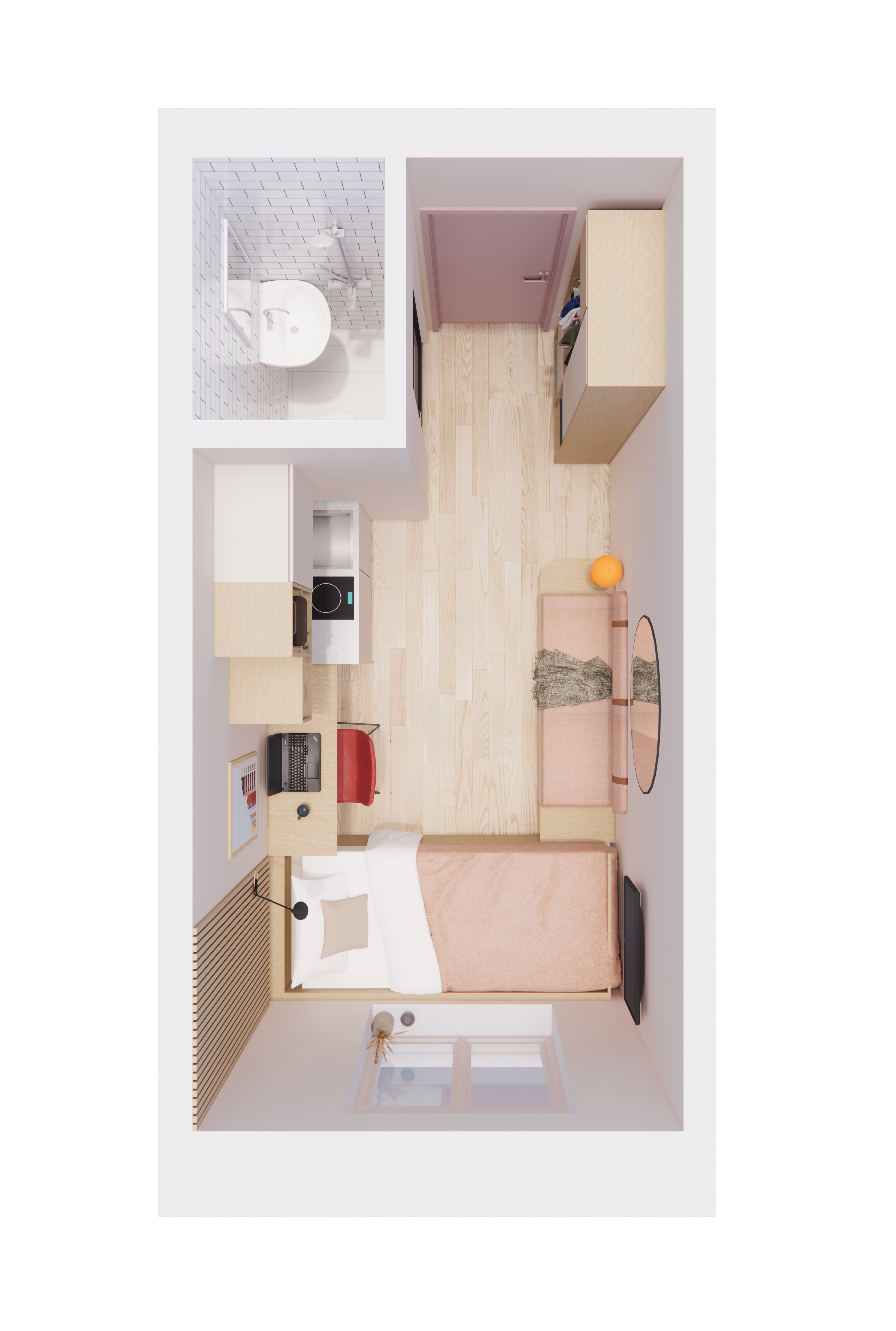 Plan d'étage de l'appartement