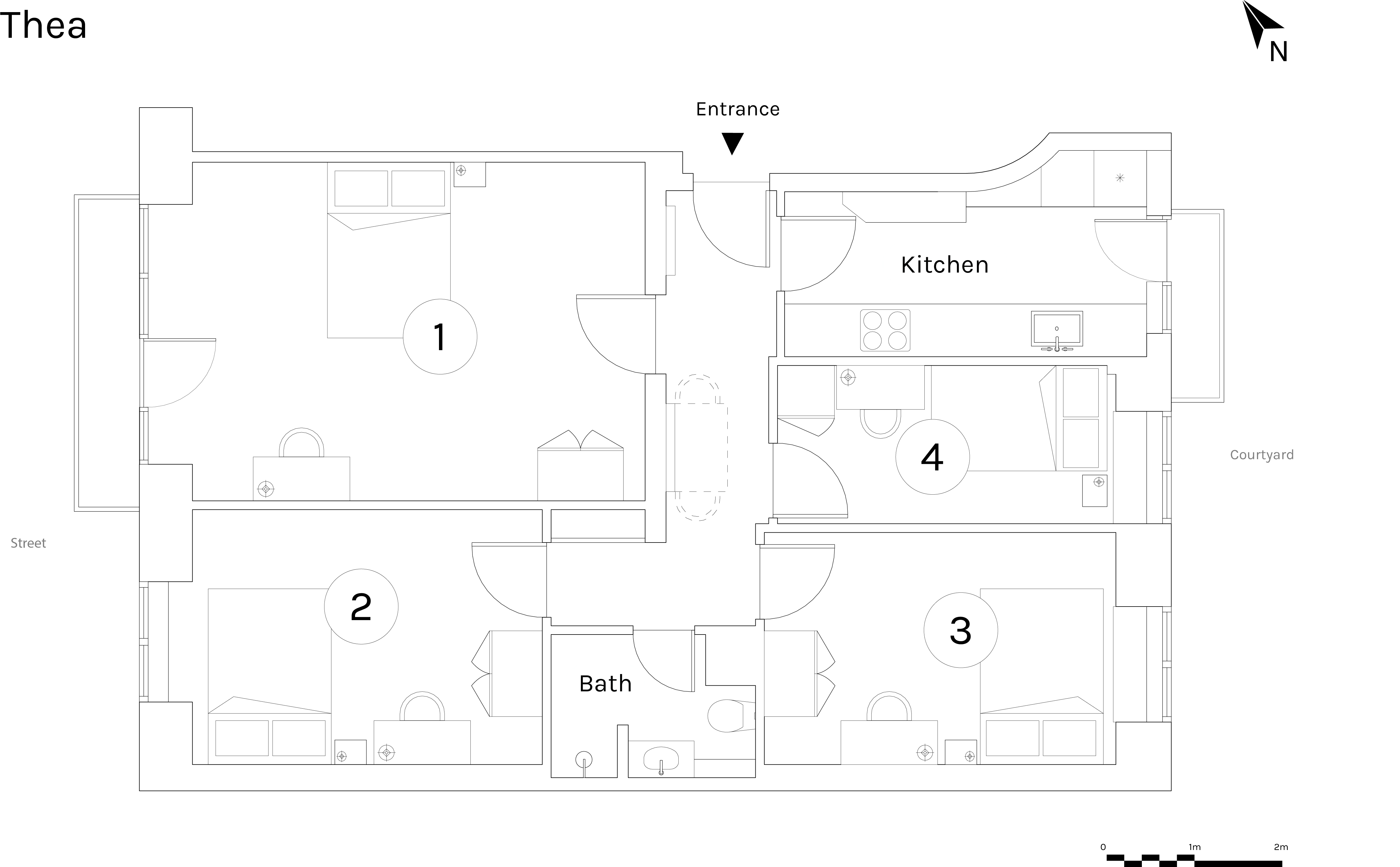 Apartment floor plan