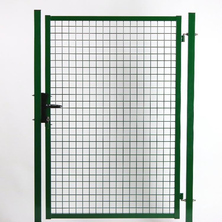 Cancello Garden verde 1 anta Con accessori in Inox