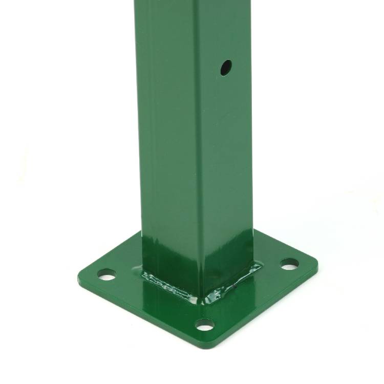Panopro green post with plate For cavatorta Panopro 2000 fencing