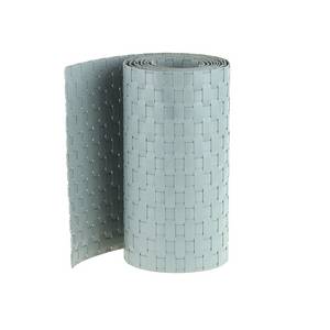 Bande brise-vue gris Résine tressée en bande pour panneau rigide