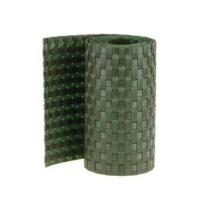Bande brise-vue vert Résine tressée en bande pour panneau rigide
