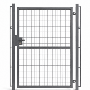 Cancello Base grigio 1 anta Completo e conveniente