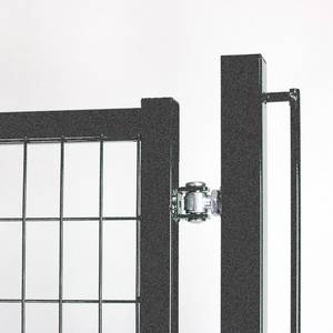 Cancello Base grigio 2 ante Completo e conveniente