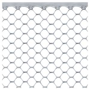 Exagon silver Non-cut sides net
