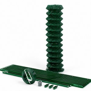 Ground mounted 25 mt chain link mesh fence kit Cheaper and easier