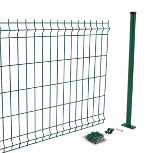 Kit 20 mt. recinzione a pannelli Classic antracite con collari Il modo per recintare con i pannelli, più facile ed economico