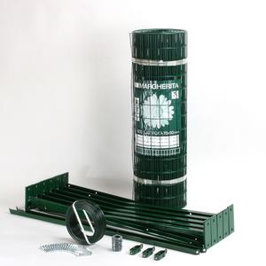 Kit 25 mt. pour clôture sur muret électro soudée Plus économique et plus pratique