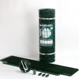 Kit 25 mt. pour clôture sur terrain électro soudée Plus pratique et plus économique