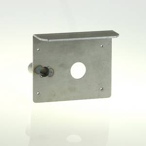 Plaque de fixation Cisa droite Pour serrure Cisa droite poussant