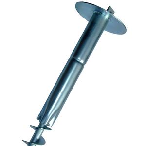 Vortek T 35 Les supports pour la pose des poteaux à T 35x35