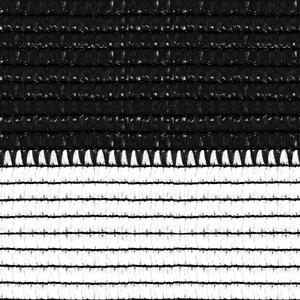 Soleado Sport blanc et noir Brise-vue à rayures 