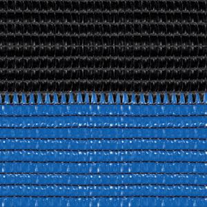 Soleado Sport noir et bleu Brise-vue à rayures 