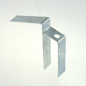 Butée de portail galvanisée à sceller Pour portail installé sur terrain irrégulier
