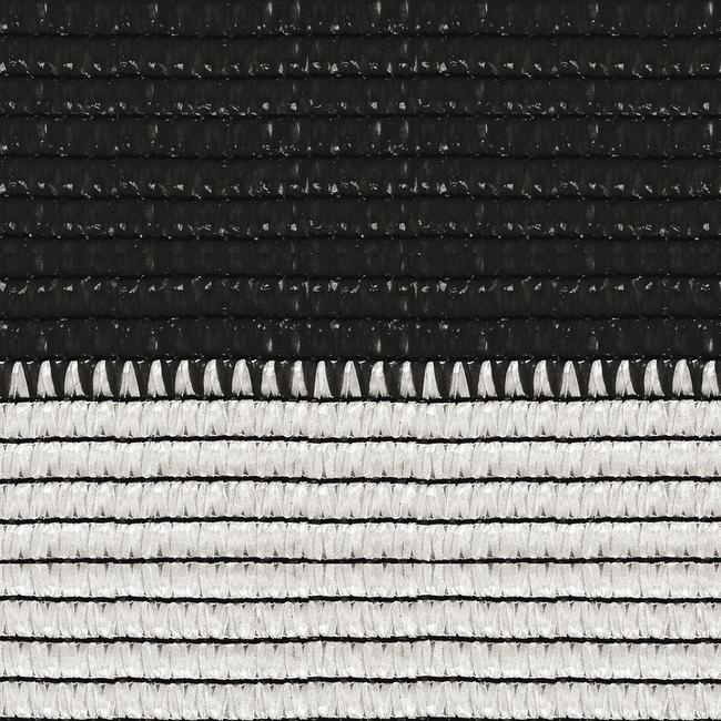 Soleado Sport black and white Bicoulour striped screening