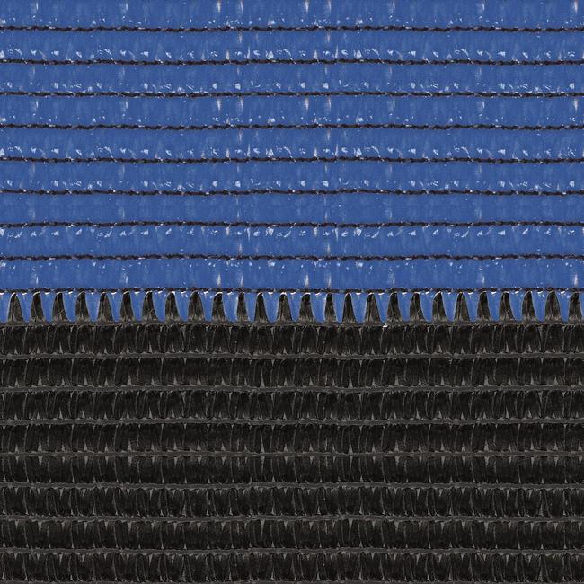 Soleado Sport black and blue  Bi-coulour striped screening