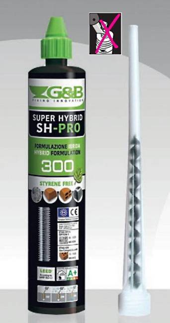 Chemical anchor For fastening to concrete