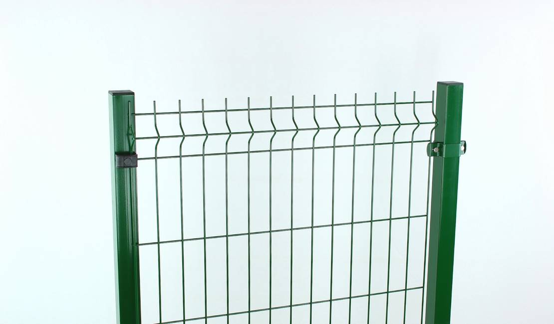 20 m green Medium panel fencing kit with self-drilling screws The easiest and most affordable way to fence with panels