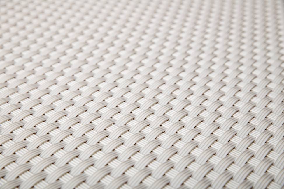 Rattan look white screening Artificial rattan by the meter 