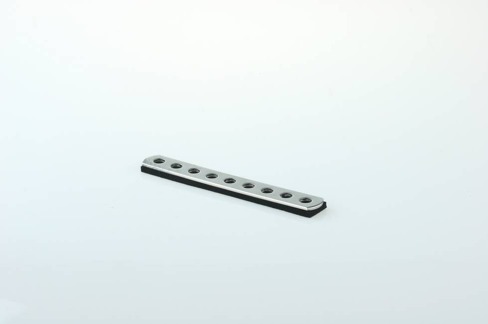 Stainless steel plate with 9 holes Designed for Copertec fall protection system 