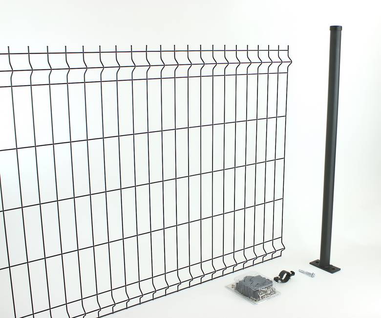 20 mt kit Classic 2000 anthracite panels with collars Easy and cost-effective