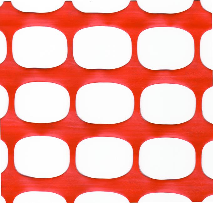 Area orange Building site fence 