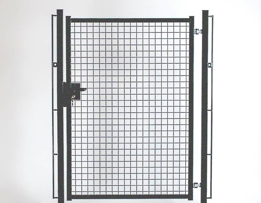 Pedestrian Standard grey gate The robust gate