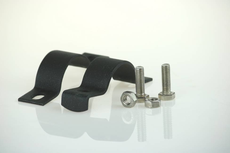 Double collar anthracite fixing kit To install Classic 2000 panel system