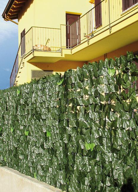 Divy Laurus Haie synthétique en rouleau imitation feuilles de laurier