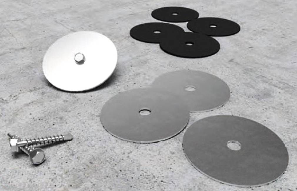 Soltec SBR washer To fix Soltec anti-collapsing mesh